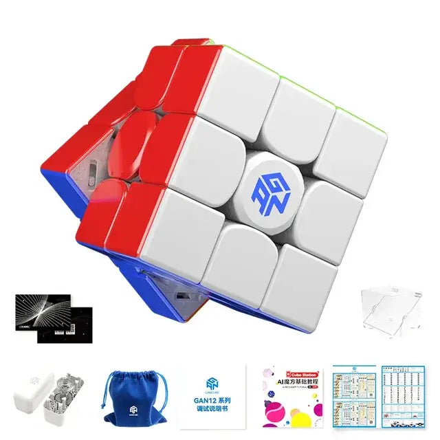 GAN 12 Magnetic Magic , Professional Puzzle 3x3 Gan 12, Levitation Gan12, Leap GAN12M，GAN 12 maglev