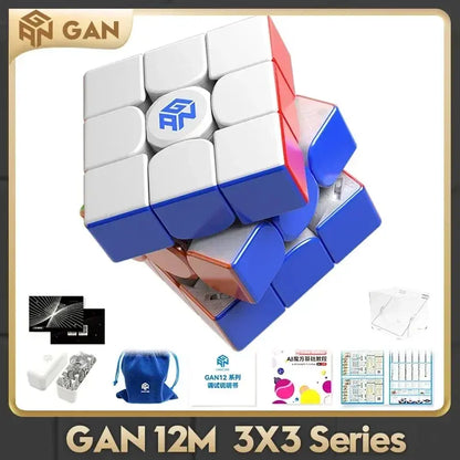 GAN 12 Magnetic Magic , Professional Puzzle 3x3 Gan 12, Levitation Gan12, Leap GAN12M，GAN 12 maglev